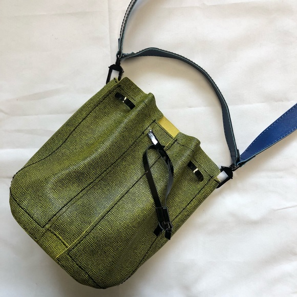 Ramy Brook Bucket Bag Collette Drawstring Leather - Picture 2 of 8